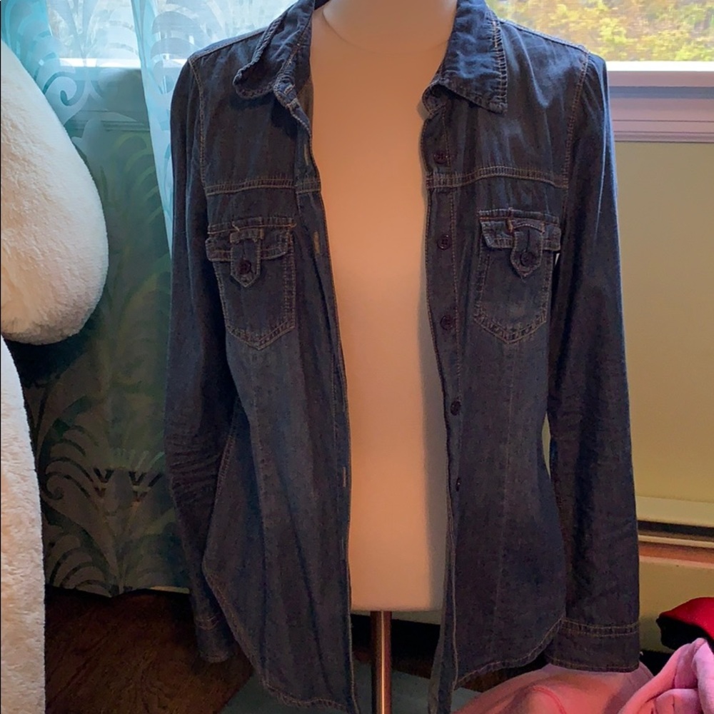 Denim shirt